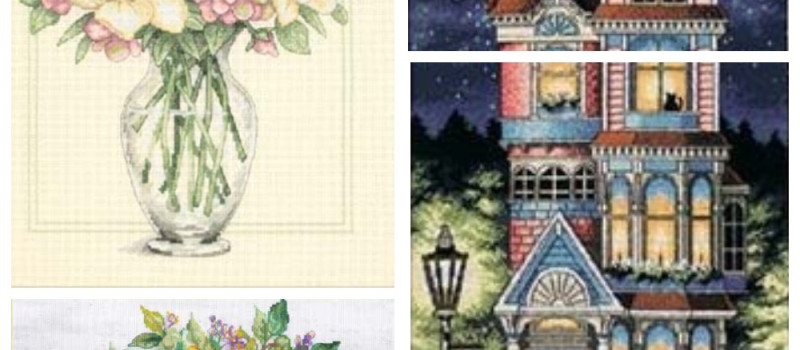 New cross stitch designs by Dimensions - February 2024